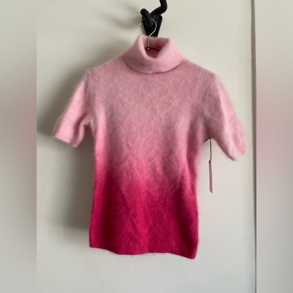 Vintage Hey Jude Pink Wool Blend Sweater S